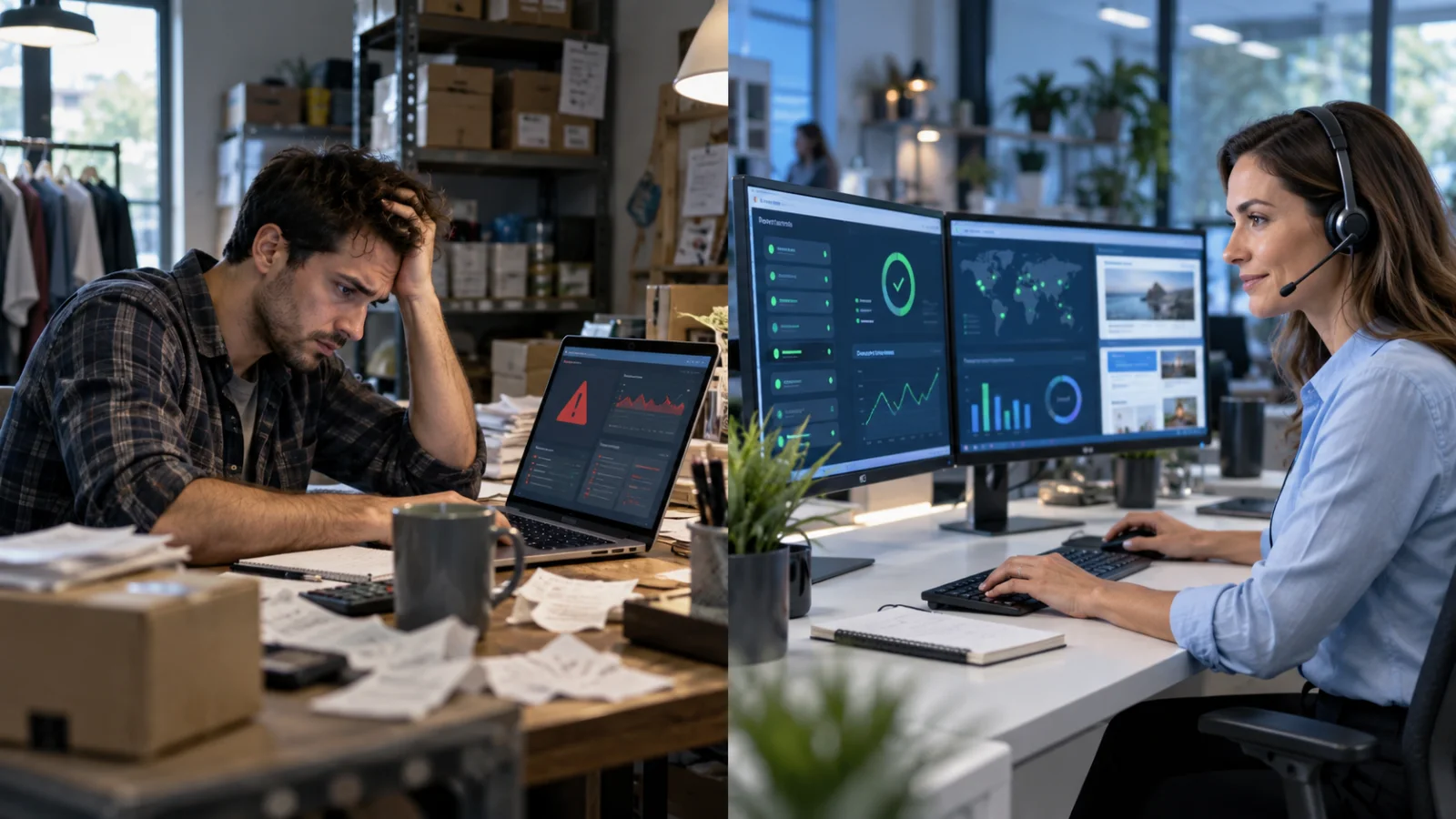 Comparison of self-managed hosting and managed website hosting